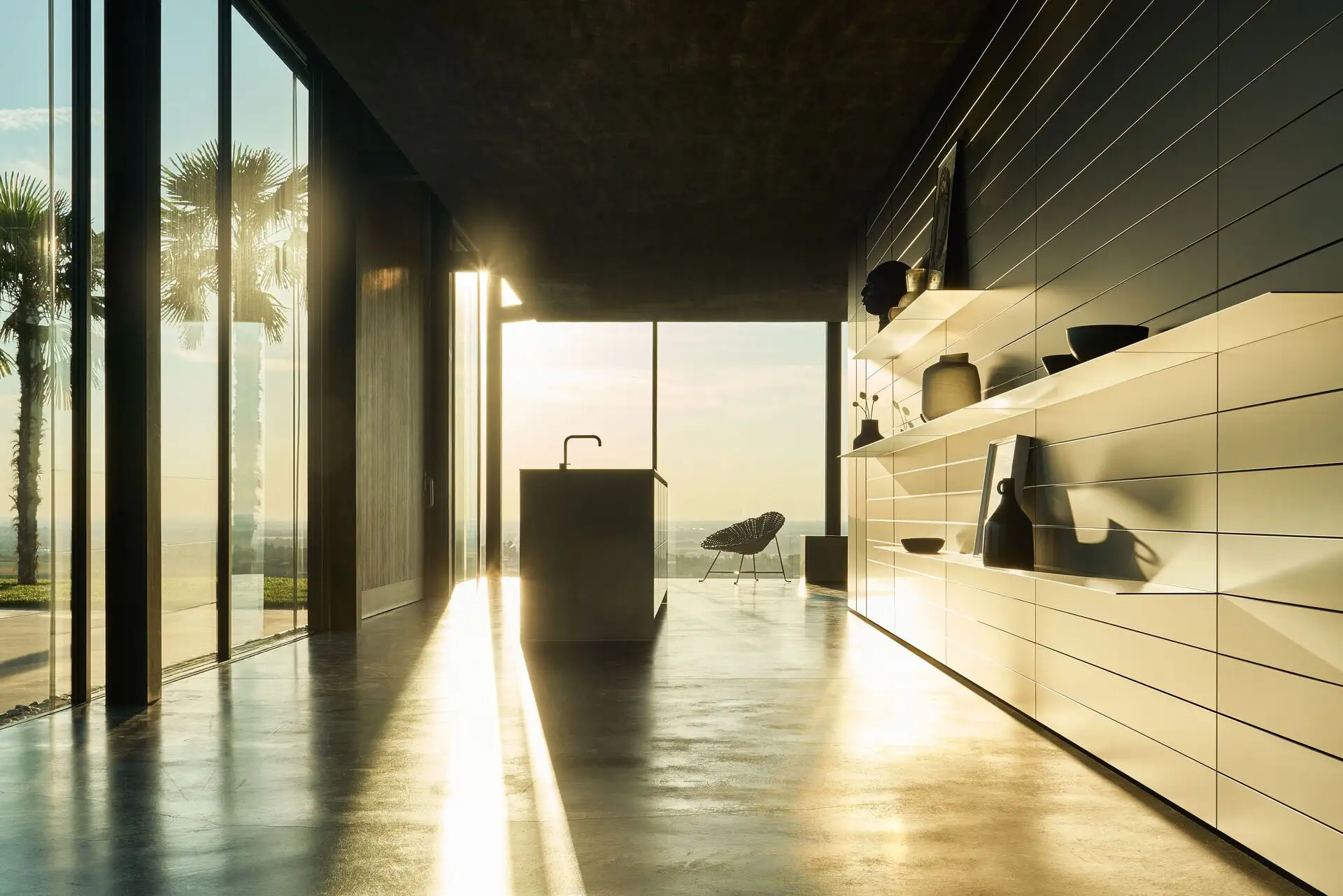 Finition de cuisine design